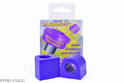 PFF80-1103-21, Fiat Grande Punto (2005 - 2009), Front Anti Roll Bar Bush 21mm Please check anti roll bar diameter before ordering. 21mm, 2 stuk(s) benodigd  per auto, 2 stuk(s) in verpakking, prijs per set van 2 stuk(s)