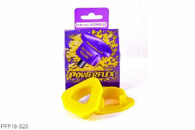 PFF16-520, Ford KA (2008-), Lower Engine Mount Insert This part fits into voids in original bush and bracket part number: 51732681. Fits 1.2 & 1.4 lower engine mounts, for Abarth models use PFF16-521. Please check void pattern is the same as on your vehicle., 1 stuk(s) benodigd  per auto, 1 stuk(s) in verpakking, prijs per set van 1 stuk(s)