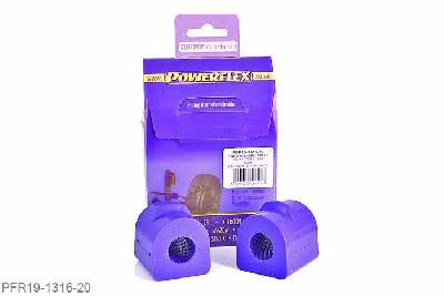 PFR19-1316-20, Ford Mondeo (2000 to 2007), Rear Anti Roll Bar Bush Please check shape of original bush. Use either PFR19-905-* or PFR19-1316-* 20mm, 2 stuk(s) benodigd  per auto, 2 stuk(s) in verpakking, prijs per set van 2 stuk(s)