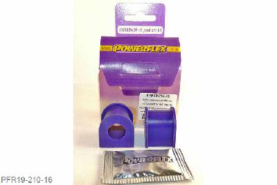 PFR19-210-16, Ford Sapphire Cosworth 2WD, Rear Anti-Roll Bar Mounting Bush 16mm  16mm, 2 stuk(s) benodigd  per auto, 2 stuk(s) in verpakking, prijs per set van 2 stuk(s)