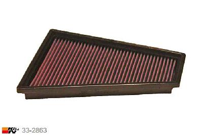 33-2863 K&N Luchtfilter, Renault Clio 2.0 sport 16V, 172/182PK, 4/2001-2005