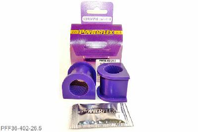 PFF36-402-26.5, Mazda RX-8, Front Anti Roll Bar Bush 26.5mm Check Anti Roll Bar diameters before ordering. 26.5mm, 2 stuk(s) benodigd  per auto, 2 stuk(s) in verpakking, prijs per set van 2 stuk(s)