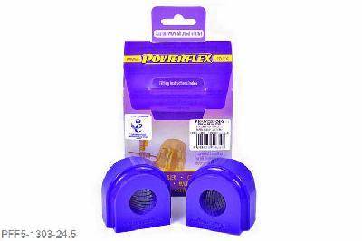 PFF5-1303-24.5, Mini Mini Generation 3 (F56) (2014 on), Front Anti Roll Bar Bush 24.5mm This bush fits BMW anti roll bar part number 31306859880 and fits into bracket part number 33506861149. 24.5mm, 2 stuk(s) benodigd  per auto, 2 stuk(s) in verpakking, prijs per set van 2 stuk(s)