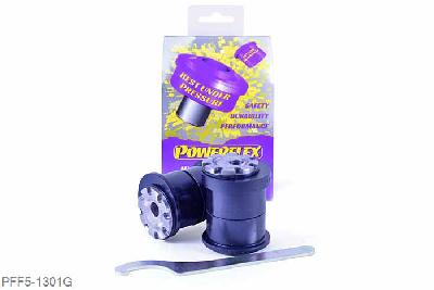 PFF5-1301G, Mini Mini Generation 3 (F56) (2014 on), Front Arm Front Bush Camber Adjustable This bush fits BMW arm part number 31126850398.  The offset sleeve is designed to provide +/- 0.75 degrees of on-car adjustment of camber., 2 stuk(s) benodigd  per auto, 2 stuk(s) in verpakking, prijs per set van 2 stuk(s)