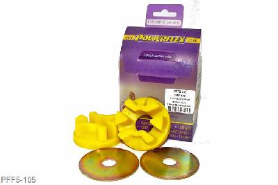 PFF5-105, Mini Mini Generation 1 (R50/52/53) (2000 - 2006), Upper Engine Mount Large Bush Insert These Bushes fit Models Upto 2004, Models From 2004 Use An Oil Filled Upper Engine Mount And Dont Have A Upper Support Bracket. This bush is an insert and fits into the original bush, it does not replace the original bush., 1 stuk(s) benodigd  per auto, 1 stuk(s) in verpakking, prijs per set van 1 stuk(s)