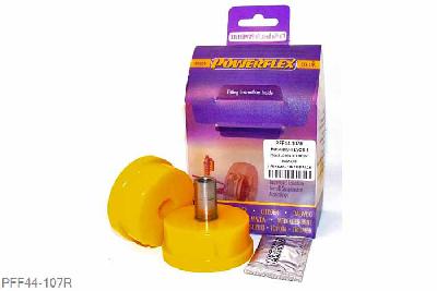 PFF44-107R, Mitsubishi Lancer Evolution 7-8-9 (inc 260), Front Lower Diff Mount (Road Use) Please check size before ordering, this is 62mm Diameter. For 70.5mm Diameter use PFF44-108R. These mounts are for road use, for competition use PFF44-107. 62mm Diameter, 1 stuk(s) benodigd  per auto, 1 stuk(s) in verpakking, prijs per set van 1 stuk(s)