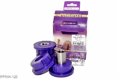 PFR44-120, Mitsubishi Lancer Evolution 7-8-9 (inc 260), Rear Diff Front Mounting Bush Fits AYC rear differentials only. Does not fit RS Models, for RS models use PFR44-420, 2 stuk(s) benodigd  per auto, 2 stuk(s) in verpakking, prijs per set van 2 stuk(s)