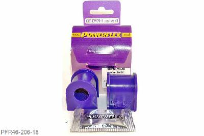 PFR46-206-18, Nissan 200SX - S13, S14, S14A and S15, Rear Anti Roll Bar Bush 18mm  18mm, 2 stuk(s) benodigd  per auto, 2 stuk(s) in verpakking, prijs per set van 2 stuk(s)