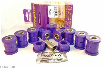 PFR46-204, Nissan 200SX - S13, S14, S14A and S15, Rear Link Bush These are Non-Adjustable. For Camber Adjustable bushes, use PFR46-204G. - These fit all Skyline R32/R33/R34 Models excluding HICAS. - These fit all S13/S14/S15 Models excluding HICAS., 8 stuk(s) benodigd  per auto, 8 stuk(s) in verpakking, prijs per set van 8 stuk(s)