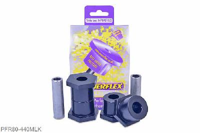 PFR80-440MLK, Opel Calibra (1989-1997), Rear Trailing Arm Bush This is a Rear eccentric bush that allows adjustment of the trailing arm geometry for lowered vehicles. If fitting these, order 2 x PFR80-440's and 2 x PFR80-440MLK's., 2 stuk(s) benodigd  per auto, 2 stuk(s) in verpakking, prijs per set van 2 stuk(s)