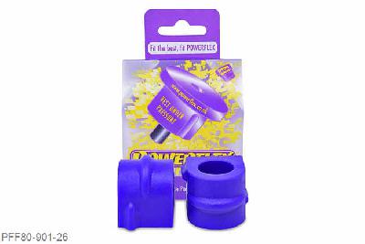 PFF80-901-26, Opel Omega B 1994-2003, Front Anti Roll Bar To Chassis Bush 26mm  26mm, 2 stuk(s) benodigd  per auto, 2 stuk(s) in verpakking, prijs per set van 2 stuk(s)