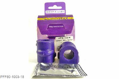 PFF80-1003-18, Opel Tigra Twin Top (2004-), Front Anti Roll Bar Mounting Bush 18mm  18mm, 2 stuk(s) benodigd  per auto, 2 stuk(s) in verpakking, prijs per set van 2 stuk(s)