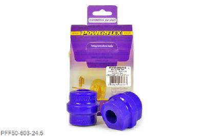 PFF50-603-24.5, Peugeot Partner (2008-on), Front Anti Roll Bar Bush 24.5mm This bush replaces standard bush part number 5094.E6.  Measure bar diameter and select correct size for your car. 24.5mm, 2 stuk(s) benodigd  per auto, 2 stuk(s) in verpakking, prijs per set van 2 stuk(s)