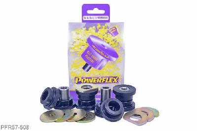 PFR57-508, Porsche 996 (1997-2005), Rear Upper Link Arm Outer Bush On some early 997 models (pre 2006) there is no supporting lug on the upright to the outside faces of the outer bushes. For these models use 4 x PFR57-508 outer bush & 4 x PFR57-509 for the inner bush. For cars with lugs use 8 x PFR57-509., 4 stuk(s) benodigd  per auto, 4 stuk(s) in verpakking, prijs per set van 4 stuk(s)