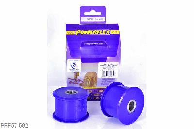 PFF57-502, Porsche 997 GT2, GT3 & GT3RS, Track Control Arm Outer Bush Fits the front of all 996 and Boxster 986 models. It fits the front of the 997 GT2, GT3 & GT3RS models only, all other models of 997 models use PFF57-802. - Fits the rear of 996, 997, 997 GT2, GT3 & GT3RS, Boxster 986, Boxster 987 and Cayman 987C., 2 stuk(s) benodigd  per auto, 2 stuk(s) in verpakking, prijs per set van 2 stuk(s)