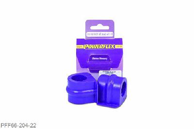 PFF66-204-22, Saab 9-3 (1998-2002), Front Anti Roll Bar Mounting 22mm  22mm, 2 stuk(s) benodigd  per auto, 2 stuk(s) in verpakking, prijs per set van 2 stuk(s)