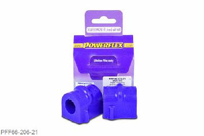 PFF66-206-21, Saab 9-5 (1998-2010) YS3E, Front Anti Roll Bar Mounting Bush 21mm  21mm, 2 stuk(s) benodigd  per auto, 2 stuk(s) in verpakking, prijs per set van 2 stuk(s)