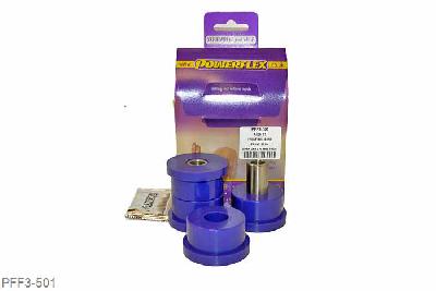 PFF3-501, Seat Leon & Cupra MK1 TYP 1M 4WD (1999-2005), Front Wishbone Front Bush, Cast Arm, 45mm OD PFF3-501 is for later vehicles with the cast wishbone and larger front bush.  This is the equivalent to the OE part number 8N0407182A   This Cast arm is marked 8N0407165/166. For steel arms using a 30mm bush, please use part no. PFF85-201 45mm, 2 stuk(s) benodigd  per auto, 2 stuk(s) in verpakking, prijs per set van 2 stuk(s)