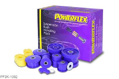 PF3K-1002, Seat Leon & Cupra MK1 TYP 1M 4WD (1999-2005), Powerflex Handling Pack (Petrol Only) Suitable for Petrol vehicle with Cast Wishbones only. Included within this handling pack are the following parts:PFF3-501PFF3-610PFF85-420PFF85-505PFR3-508, 1 stuk(s) benodigd  per auto, 1 stuk(s) in verpakking, prijs per set van 1 stuk(s)