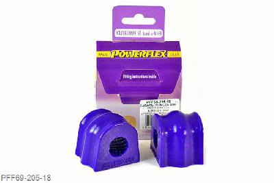 PFF69-205-18, Subaru Impreza Turbo, WRX and Sti (GD,GG 00 to 07), Front Anti Roll Bar Bush  18mm, 2 stuk(s) benodigd  per auto, 2 stuk(s) in verpakking, prijs per set van 2 stuk(s)
