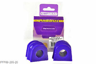 PFF69-205-20, Subaru Impreza Turbo, WRX and Sti (GD,GG 00 to 07), Front Anti Roll Bar Bush  20mm, 2 stuk(s) benodigd  per auto, 2 stuk(s) in verpakking, prijs per set van 2 stuk(s)