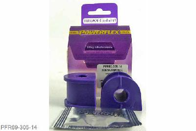 PFR69-305-14, Subaru Impreza Turbo, WRX and Sti (GD,GG 00 to 07), Rear Anti Roll Bar To Chassis Bush 14mm  14mm, 2 stuk(s) benodigd  per auto, 2 stuk(s) in verpakking, prijs per set van 2 stuk(s)