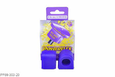 PF69-303-20, Subaru Impreza Turbo, WRX and Sti (GD,GG 00 to 07), Rear Anti Roll Bar To Chassis Bush 20mm  20mm, 2 stuk(s) benodigd  per auto, 2 stuk(s) in verpakking, prijs per set van 2 stuk(s)
