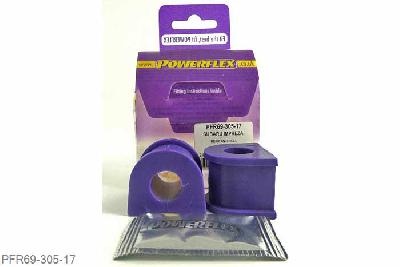PFR69-305-17, Subaru Legacy BM and BR (2009 -), Rear Anti Roll Bar To Chassis Bush 17mm  17mm, 2 stuk(s) benodigd  per auto, 2 stuk(s) in verpakking, prijs per set van 2 stuk(s)