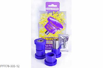 PFR76-305-12, Toyota MR2 SW20 REV 2 to 5 (1991 - 1999), Rear Inner Track Control Arm Bush M12 Bolt PFR76-305-12 fits Rev 3 models 1993 to 2000 which uses an M12 bolt. For Rev 1&2 models 1989 to 1992, using an M14 bolt use bush PFR76-305. M12 Bolt, 2 stuk(s) benodigd  per auto, 2 stuk(s) in verpakking, prijs per set van 2 stuk(s)