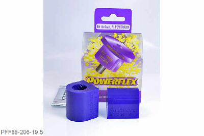 PFF88-206-19.5, Volvo 260 (1975 -1985), Front Anti Roll Bar Bush 19.5mm PFF88-206-* fits early models with a plain D shaped bush, for later vehicles with additional shapes on the bush use PFF88-207-*, 2 stuk(s) benodigd  per auto, 2 stuk(s) in verpakking, prijs per set van 2 stuk(s)