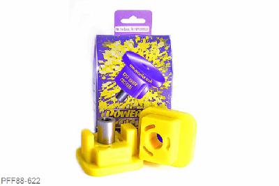 PFF88-622, Volvo S60 (2001-2009), V70-Mk2, S80-Mk1 (2000-2007), Upper Engine Mount Cross Shape Petrol Designed to fit the later style bracket which has a cross-shape, for earlier vehicles with the round bracket use Part No. PFF88-612.  PFF88-622 bush with original bracketPFF88-622 fitted to bracket, 1 stuk(s) benodigd  per auto, 1 stuk(s) in verpakking, prijs per set van 1 stuk(s)