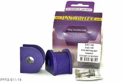 PFR3-511-14, VW New Beetle and Cabrio (1998-2011) 4Motion, Rear Anti Roll Bar Mounting 14mm  14mm, 2 stuk(s) benodigd  per auto, 2 stuk(s) in verpakking, prijs per set van 2 stuk(s)