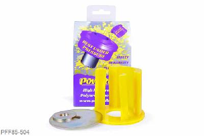 PFF85-504, VW Caddy MK3 Typ 2K (2004 - 2010), Lower Engine Mount Insert (Large) PFF85-504 fits vehicles upto the middle of 2008, please check the picture of the 2 bushes in order to identify the insert you require. -  For vehicles from mid 2008 on use PFF85-704. - OE Numbers 1K0199867 or 1K0199868, 1 stuk(s) benodigd  per auto, 1 stuk(s) in verpakking, prijs per set van 1 stuk(s)