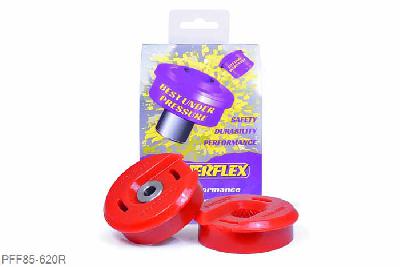 PFF85-620R, VW Fox, Lower Engine Mount Large Bush (Diesel) PFF85-620R is suitable for diesel engine models. For petrol engine models use PFF85-620 and for track/tuned models use PFF85-620P. Fitting engine mount bush to 1.4 TDI 3 cylinders is not advisable.  Please note these are an upgrade, some additional vibration may be felt.. - OE Nr 6Q0199851, 1 stuk(s) benodigd  per auto, 1 stuk(s) in verpakking, prijs per set van 1 stuk(s)