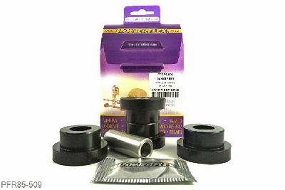 PFR85-509, VW Golf Plus 5M, Rear Lower Spring Mount Outer This bush is suitable for Road and Black Series applications. It is the same part as the Black Series but with Road Series packaging. Fits into 1K0505311AB wishbone., 2 stuk(s) benodigd  per auto, 2 stuk(s) in verpakking, prijs per set van 2 stuk(s)