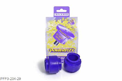 PFF3-204-29, VW Passat B5 (1996 - 2005) 4Motion sedan, Front Anti Roll Bar Bush 29mm Please check anti roll bar diameter before ordering OE Nr - 4D0411327 29mm, 2 stuk(s) benodigd  per auto, 2 stuk(s) in verpakking, prijs per set van 2 stuk(s)