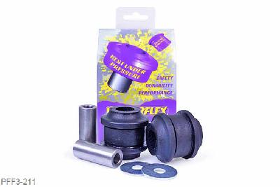 PFF3-211, VW Passat B5 (1996 - 2005) 4Motion sedan, Front Lower Arm Inner Bush On some subframes where the arm fits into the subframe an extra lug is sometimes present and may require grinding away., 2 stuk(s) benodigd  per auto, 2 stuk(s) in verpakking, prijs per set van 2 stuk(s)