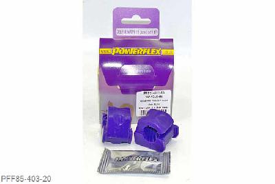PFF85-403-20, VW Polo 6N (1995 - 2002), Front Anti Roll Bar Bush 20mm Does not fit Lupo 1996-2006 1.2 3L TDi and 1.4 FSi models with chassis codes ANY, AYZ & ARR models. Measure bar where the bush sits as the diameter varies along the length of the anti roll bar. 20mm, 2 stuk(s) benodigd  per auto, 2 stuk(s) in verpakking, prijs per set van 2 stuk(s)