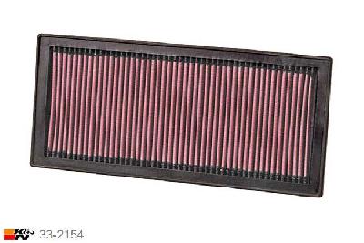 33-2154 K&N Luchtfilter Lengte 368 mm, Breedte 165 mm, Subaru Impreza 2.0 WRX/Sti, 2004-2005