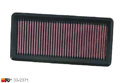 33-2371 K&N Luchtfilter Lengte 286 mm, Breedte 137 mm, Suzuki SX4 2.0, 2007-2009