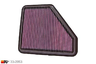 33-2953 K&N Luchtfilter Lengte 270 mm, Breedte 235 mm, Toyota Avensis 2.2 Diesel, 2009-2015
