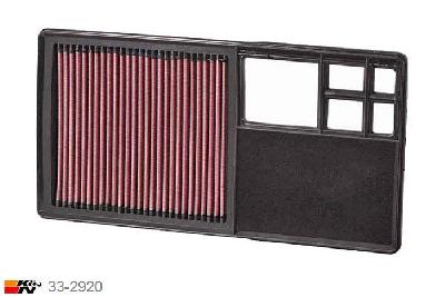 33-2920 K&N Luchtfilter, VW Golf V 1.6 8V 8V, 105PK, 2006-2008