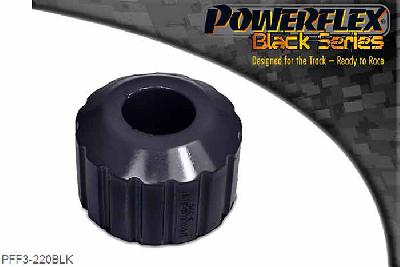 PFF3-220BLK, Audi A6 Quattro (1997 - 2005) Engine Snub Nose Mount, This part replaces OE numbers: 8D0199339A, 8D0199339D, 8D0199339F, 8D0199339D and fits vehicles with a cylindrical engine mount spigot. For vehicles that use a D shape spigot, please use PFF3-221., 1 stuk(s) benodigd  per auto, 1 stuk(s) in verpakking, prijs per set van 1 stuk(s)