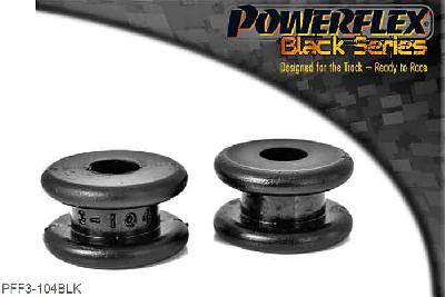 PFF3-104BLK, Audi Coupe Quattro (1985-1996) Quattro (1980-1991) Quattro Sport (1984-1985) Front Outer Roll Bar Mount Upper, For Audi 80,90 inc Avant, Coupe, it fits up to 1994 chassis number 8B-L-003-791, check front shock absorber after 1991 the anti roll bar may be linked to the wishbone with a metal joint so there is no outer anti roll bar mount. Fits Audi 80,90 Quattro and Coupe Quattro models up To 1992 Chassis Number 8A-N-200-000., 2 stuk(s) benodigd  per auto, 2 stuk(s) in verpakking, prijs per set van 2 stuk(s)