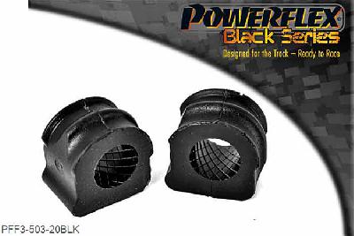 PFF3-503-20BLK, Audi TT Mk1 Typ 8N 4WD (1999-2006) Front Anti Roll Bar Mounting 20mm,  20mm, 2 stuk(s) benodigd  per auto, 2 stuk(s) in verpakking, prijs per set van 2 stuk(s)