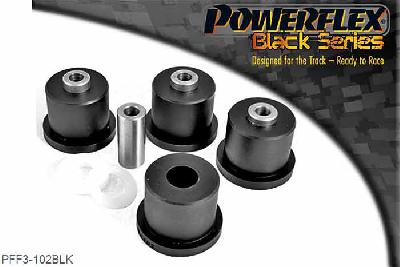 PFF3-102BLK, Audi S/RS 80, 90 Quattro inc Avant (1992-1996), S2 inc Avant B4, RS2 B4 (1994-1996) Front Wishbone Bush, This fits cast arms 45mm diameter bush. For pressed steel arms fit PFF3-101, 37mm bush.  This bush is suitable for Road and Black Series applications. It is the same part as the Road Series but with Black series packaging., 4 stuk(s) benodigd  per auto, 4 stuk(s) in verpakking, prijs per set van 4 stuk(s)