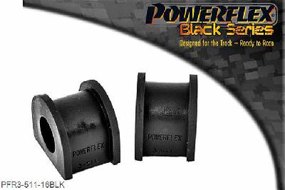 PFR3-511-16BLK, Audi S/RS 80, 90 Quattro inc Avant (1992-1996), S2 inc Avant B4, RS2 B4 (1994-1996) Rear Anti Roll Bar Mount 16mm,  16mm, 2 stuk(s) benodigd  per auto, 2 stuk(s) in verpakking, prijs per set van 2 stuk(s)