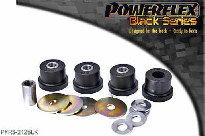 PFR3-212BLK, Audi S/RS RS4 Avant (2000 - 2001) Rear Upper Arm Inner Bush (Cast Arm), FITS CAST ARMS ONLY, FOR PRESSED STEEL ARMS USE PFR3-209. This bush is suitable for Road and Black Series applications. It is the same part as the Road Series but with Black series packaging, Oe Nrs 8A0505185A - 8D0505185A, 4 stuk(s) benodigd  per auto, 4 stuk(s) in verpakking, prijs per set van 4 stuk(s)