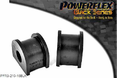 PFR3-210-16BLK, Audi S/RS S4 inc. Avant (2005 - 2008) Rear Anti Roll Bar Bush 16mm,  16mm, 2 stuk(s) benodigd  per auto, 2 stuk(s) in verpakking, prijs per set van 2 stuk(s)