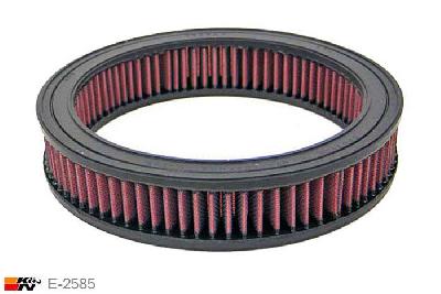 E-2585 K&N Luchtfilter Buitendiameter 229 mm , Binnendiameter 178 mm , Hoogte 46 mm, VW Jetta 1.1, 50PK, 1979-1983